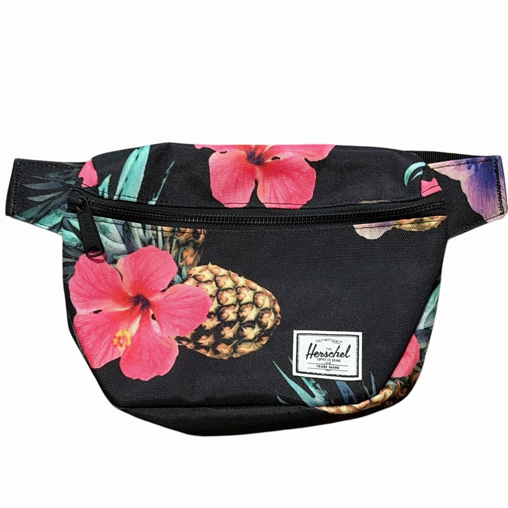 Herschel Supply Co. Pineapple Floral Fifteen Waist Pack Black